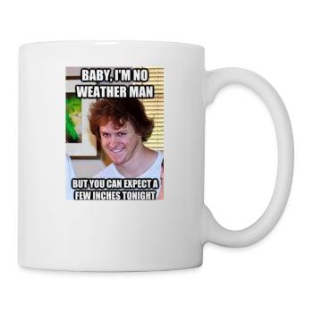 Chemise drôle - Mug blanc - blanc - Droite