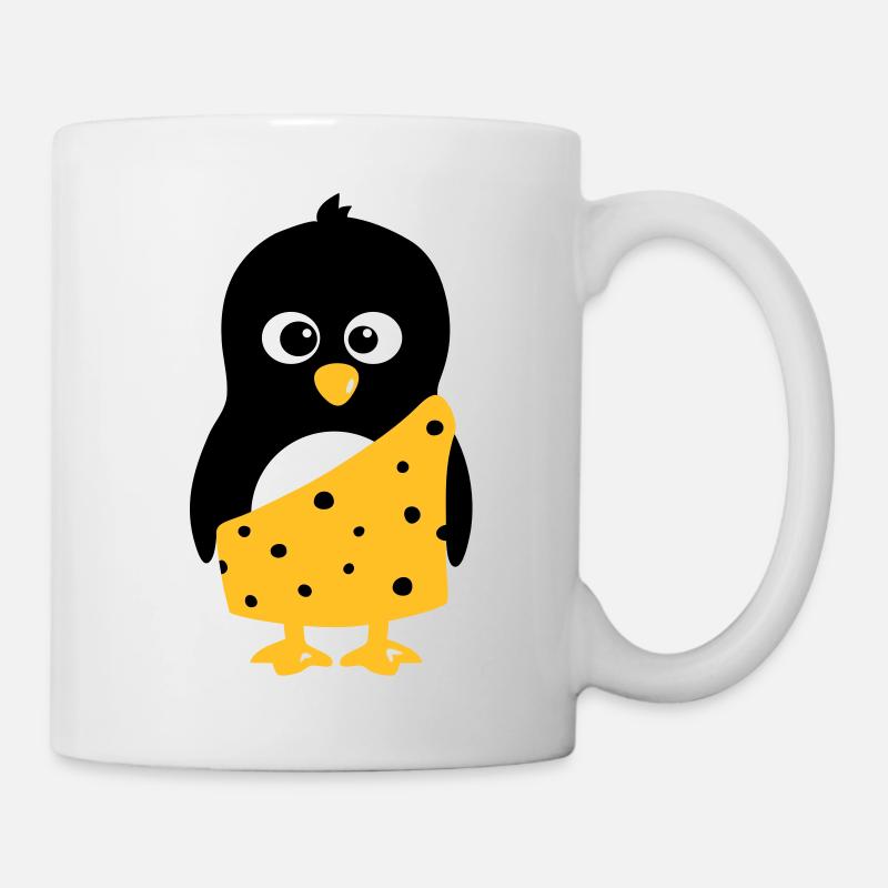 Pingouin Tarzan - Mug blanc - blanc