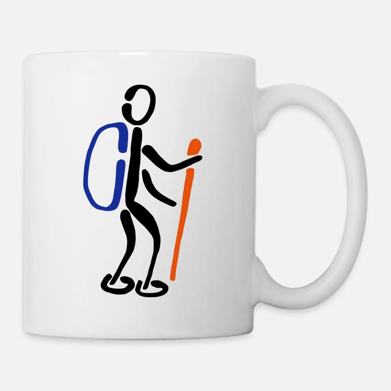 3C randonneurs à pied - Mug blanc - blanc