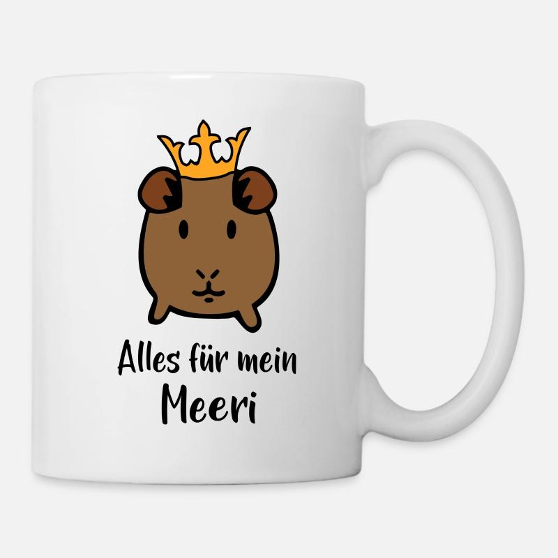 Meerschweinchen - Tasse - Weiß