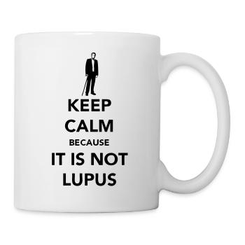 Keep Calm - Not Lupus - Mug - white - Right