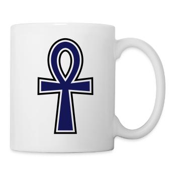 Ankh Cross__V002 - Mug blanc - blanc - Droite