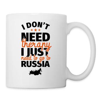 Russie Russie maison Russie amoureux cadeau - Mug blanc - blanc - Droite