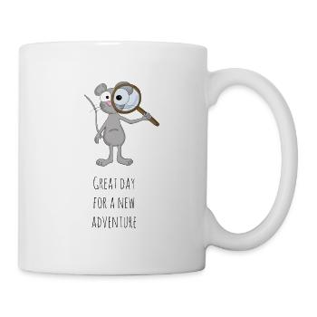 Adventure mouse - Mug - white - Right