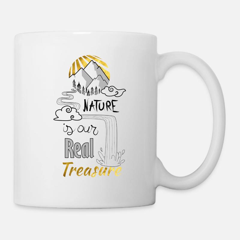 nature's treasure - Mug - white