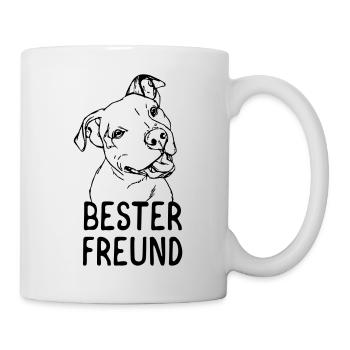 Bester Freund (des Menschen) - Tasse - Weiß - Rechts