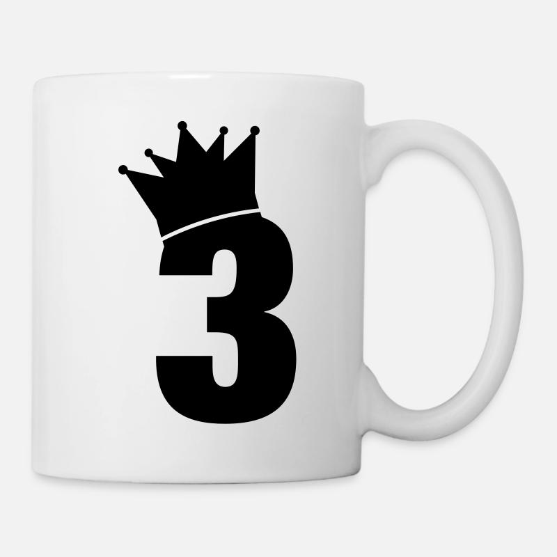 3_krone_f1 - Mug - white