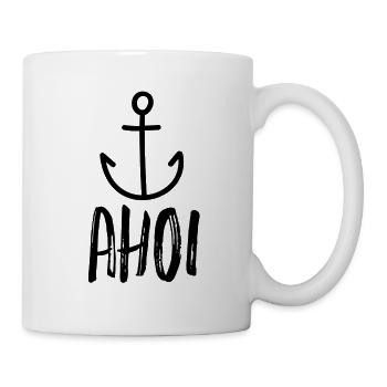 Ahoy! anchor - Mug - white - Right