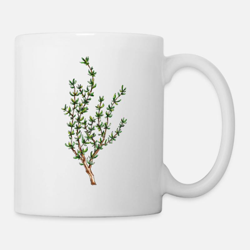 thym - Mug blanc - blanc