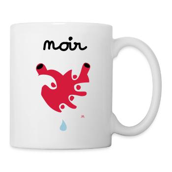 Noir Désir - Tasse - Weiß - Rechts