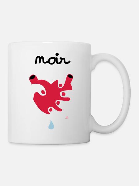 noirdesir - Mug blanc - blanc