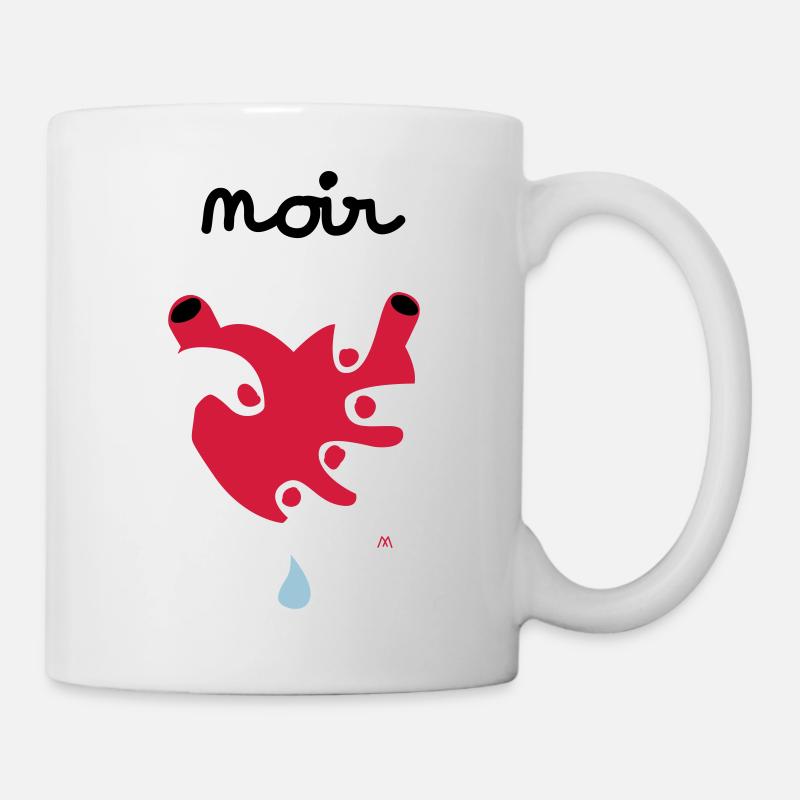 noirdesir - Mug blanc - blanc