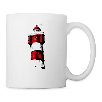 Phare Roter Sand2 - Mug blanc - blanc - Droite