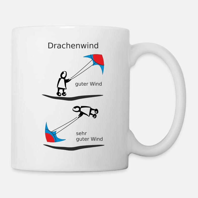 Drachenwind - Tasse - Weiß