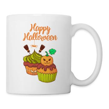 Gâteau au muffin Halloween - Mug blanc - blanc - Droite