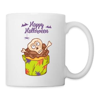 Gâteau au muffin Halloween - Mug blanc - blanc - Droite
