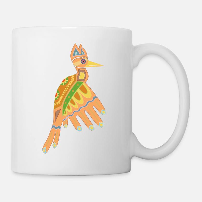 Specht - Tasse - Weiß
