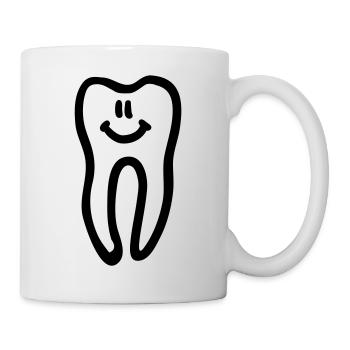 zahn_smiley__f1 - Mug - white - Right