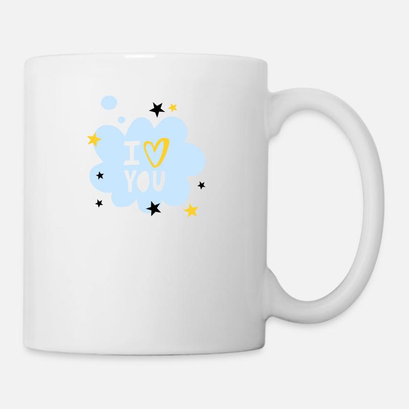 Ich Liebe dich - Tasse - Weiß