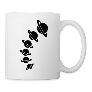 saturn_design - Tasse - Weiß - Rechts