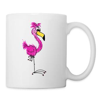 The Fladders - the flamingo - Mug - white - Right