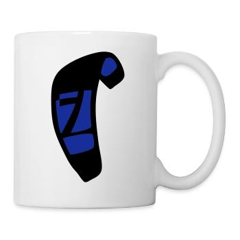 kite_n7_vec_2 de - Tasse - Weiß - Rechts