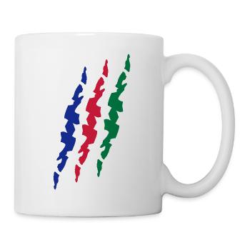 scar_flag_vec_3 de - Tasse - Weiß - Rechts
