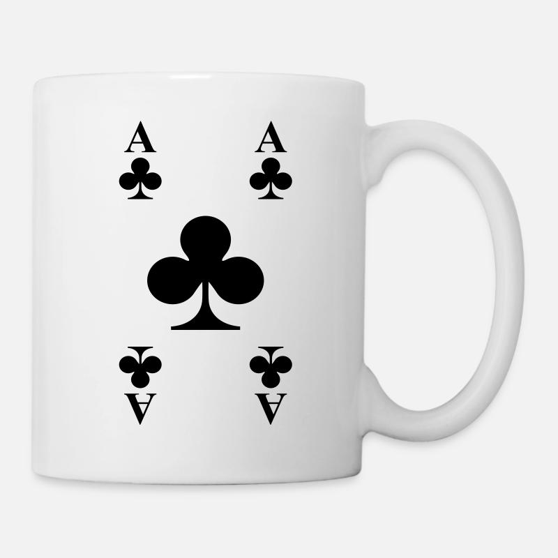 Cartes - Mug blanc - blanc
