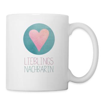 favorite neighbor - Mug - white - Right