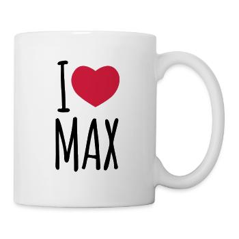 I love Max Maximilian - Mug - white - Right
