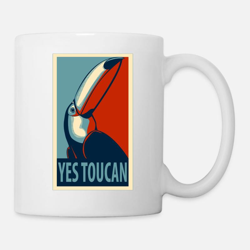Yes toucan - Mug blanc - blanc