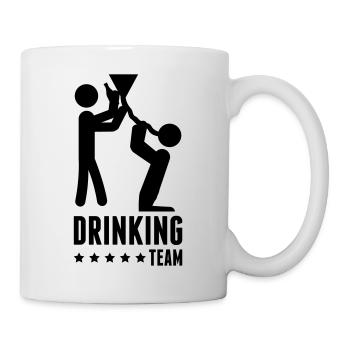 drinking_team_extreme_1 - Tasse - Weiß - Rechts