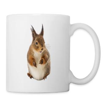 Écureuils - Mug blanc - blanc - Droite