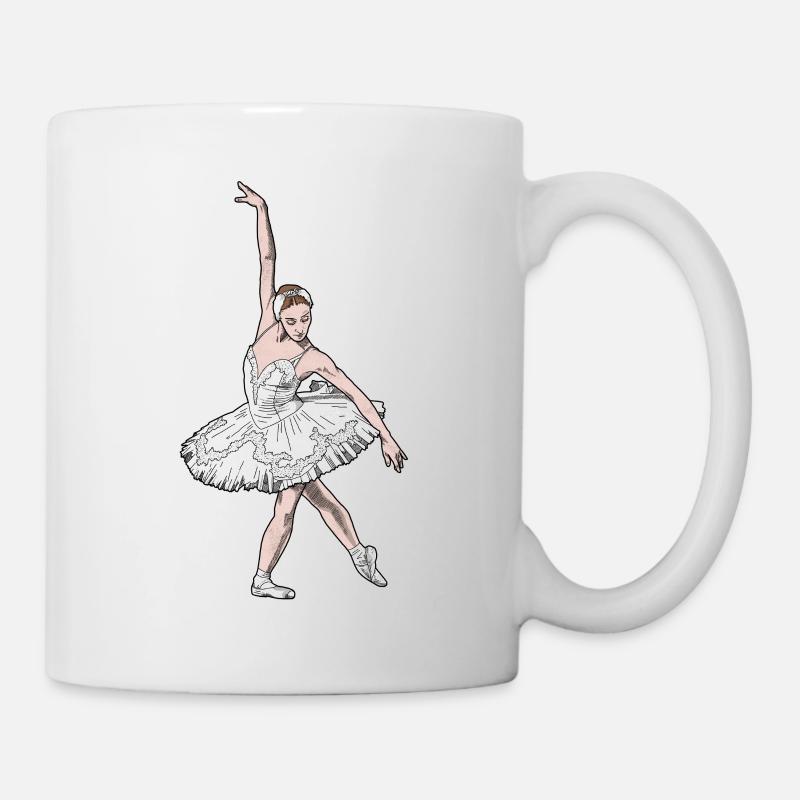 Ballerine - danseuse - Mug blanc - blanc