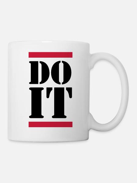 Do It - Tasse - Weiß