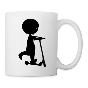 Boy Reiten - Tasse - Weiß - Rechts