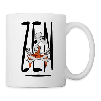 zen_2 - Mug blanc - blanc - Droite