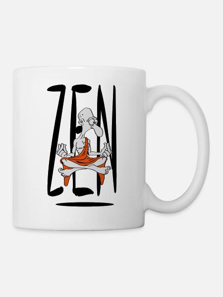 zen_2 - Mug blanc - blanc