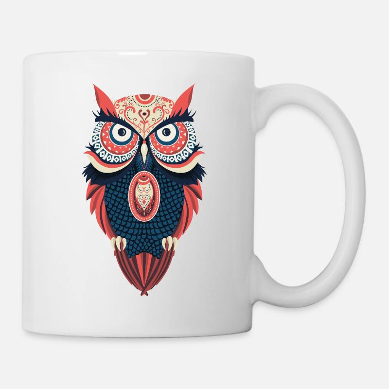 Hibou hibou - Mug blanc - blanc