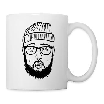 Hipster - Mug - white - Right