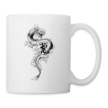 dragon - Mug blanc - blanc - Droite