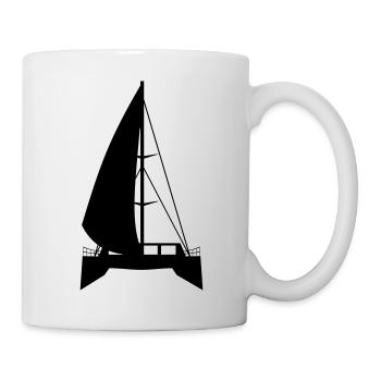 Katamaran_Lagoon_Style - Tasse - Weiß - Rechts