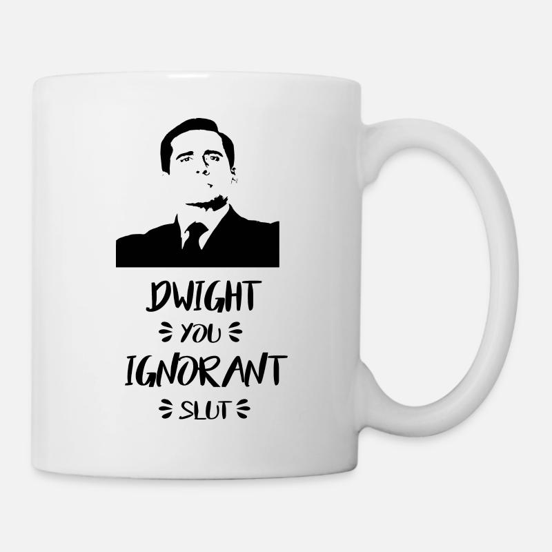 Dwight lustiges Zitat - Tasse - Weiß