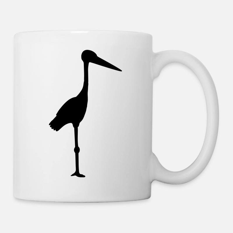 Stork Design - Tasse - Weiß