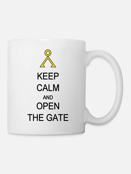 Open the Gate - Mug blanc - blanc