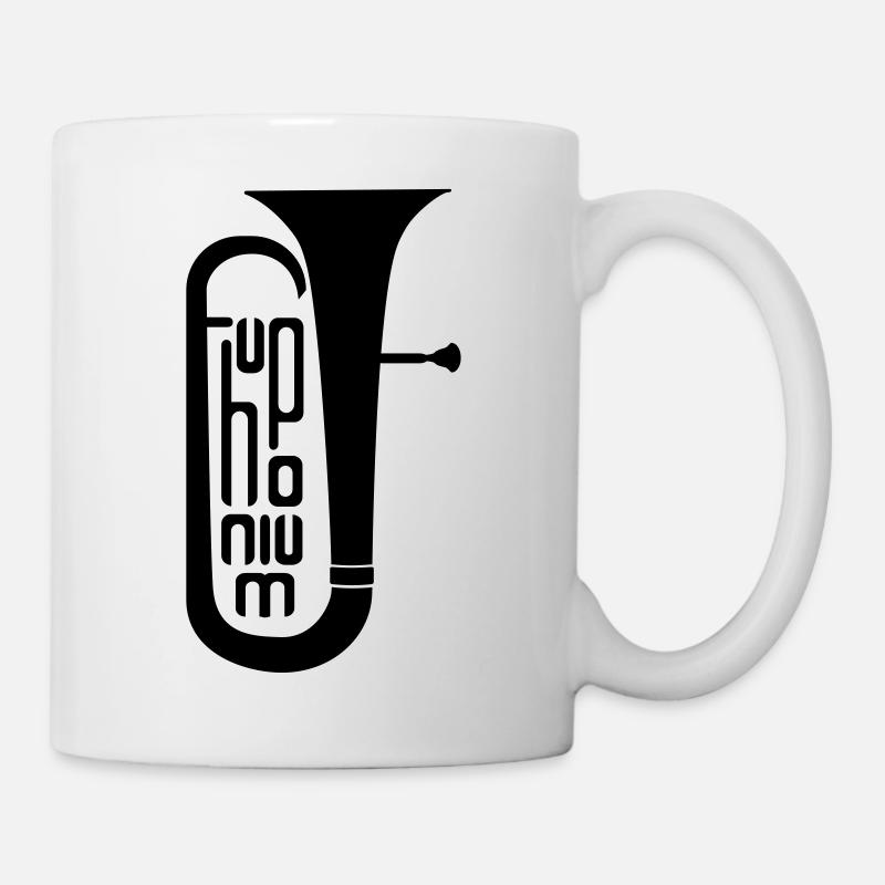 Euphonium - Tasse - Weiß