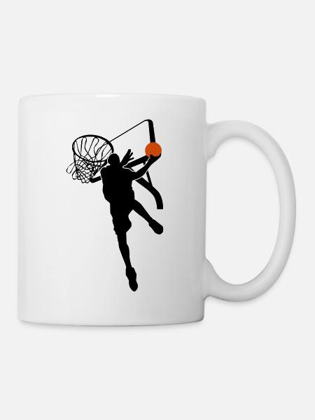 Basketball - Tasse - Weiß