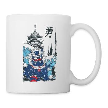 Chinese Monster - Tasse - Weiß - Rechts