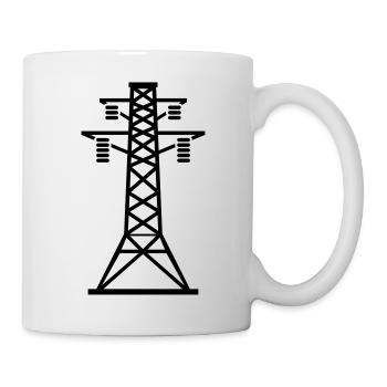 strommast_yu1 - Mug blanc - blanc - Droite