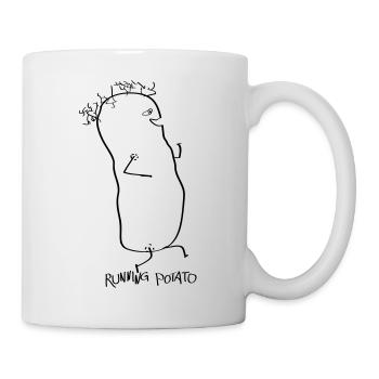 Running Potato superfruit vegetable potato ingenious - Mug - white - Right
